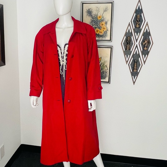 London Fog Red Women's Jacket - Picture 1 of 13